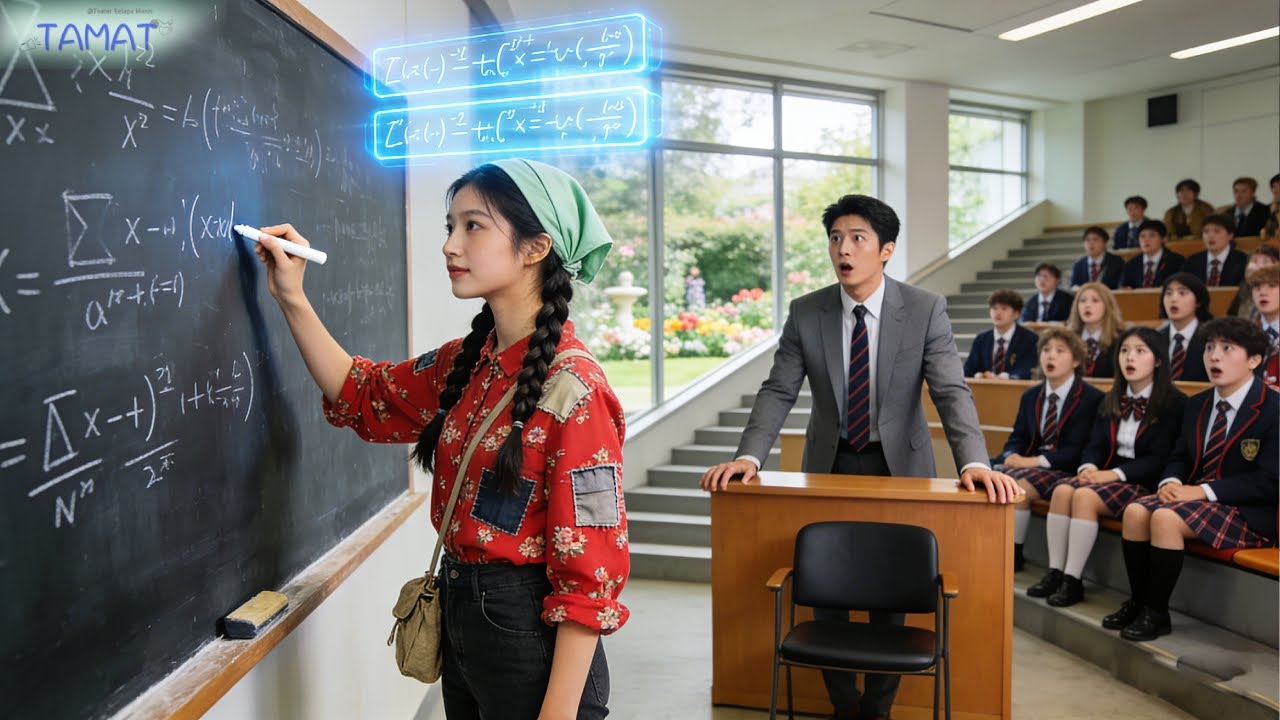 Semua siswa top gagal teka-teki profesor,tapi gadis desa memecahkannya 3 detik!CEO jatuh cinta!