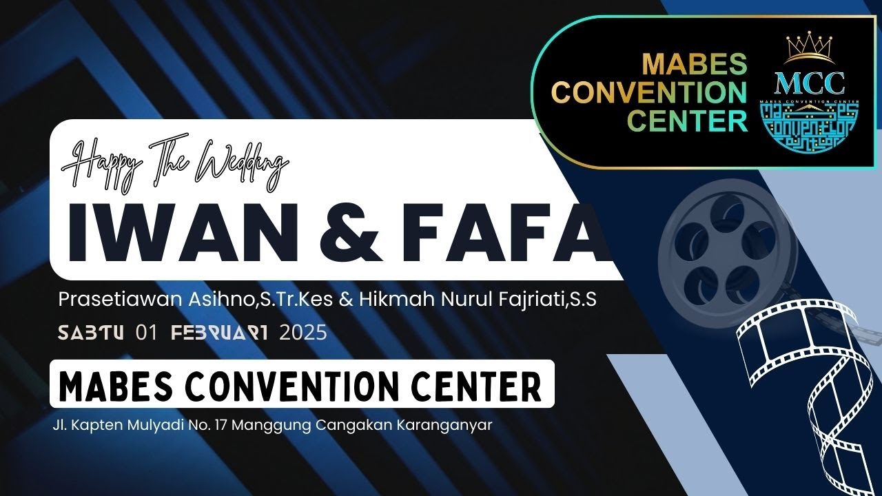 Pernikahan Prasetiawan Asihno,S.Tr.Kes & Hikmah Nurul Fajriati,S.S_MCC KaranganyarSabtu 01-02- 2025