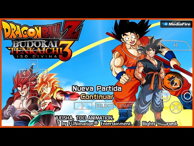 Dragon Ball Z: Tenkaichi 3 ISO DIVINA MOD 2022 Novos Personagens Novas  Transformações Divinas! 