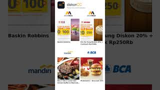 Promo Hemat! Diskon Gede Kartu Kredit Mega, Mandiri, dan BCA