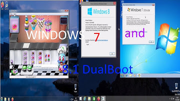 Dualbooting Windows 8.1 and Windows 7
