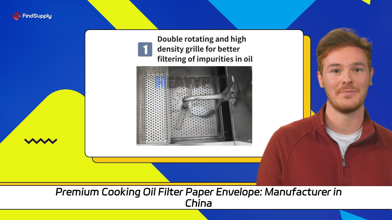 Premium Cooking Oil Filter Paper Envelope: Manufacturer in China