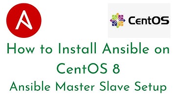 #2:How to Install Ansible on CentOS 8 | Ansible Master Slave setup in CentOS 8 | Ansible Tutorial