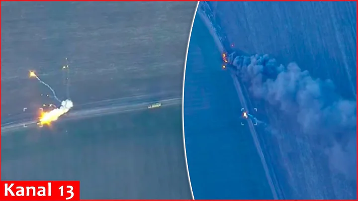 Ukraine launches drone strike on a convoy of Russian S-400 air defence system in Belgorod