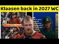 Heinrich Klaasen ready to back for South Africa in 2027 ODI world cup || cricket