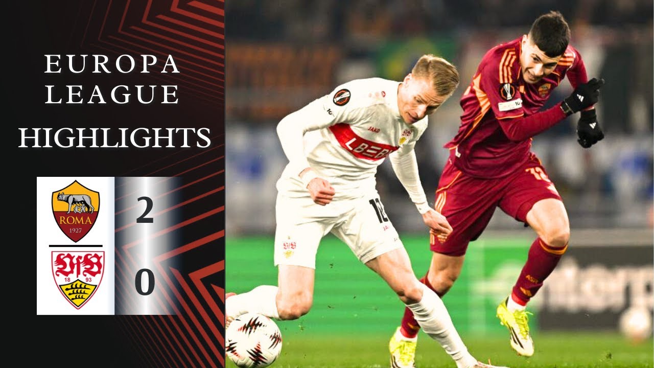 Рома - Штутгарт | 2-0 | Обзор матча | Лига Европы 2024-25 | Рома Штутгарт