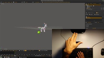 Leap Aided Modeling & Animation: Navigation in Scene