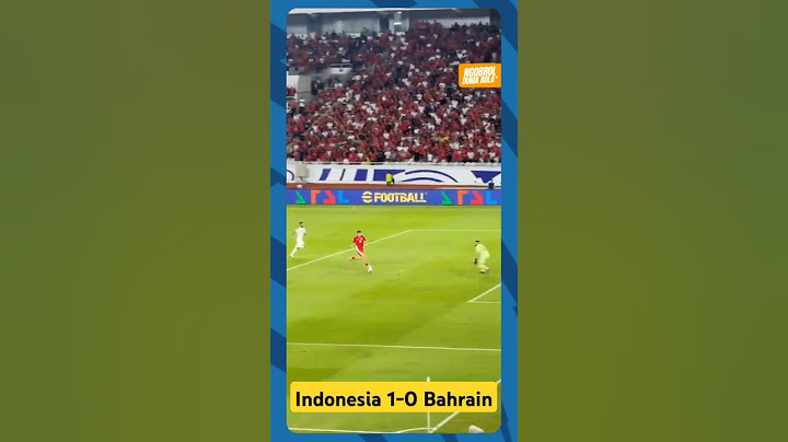 Indonesia (1) vs Bahrain (0) Kualifikasi Piala Dunia 2026 Ronde Ke-3 #timnasindonesia #fifaworldcup