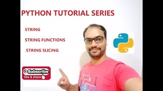 Python Tutorial !! Learn Strings In Python || Strings Slicing || String Functions