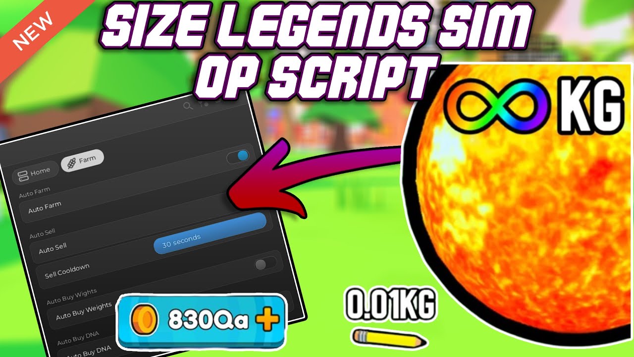 [🔥UPD] 💪 Size Legends Simulator OP Script (2025) PASTEBIN - Auto Farm ...