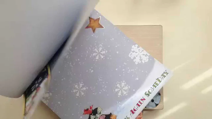 Altered Composition Notebook for Christmas Planning