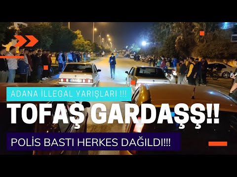 Adana İllegal Sanayi Yarışları - Trafik Polisleri Bastı Herkes Kaçtı !!! - #ADANA #TOFAŞ #ŞAHİN