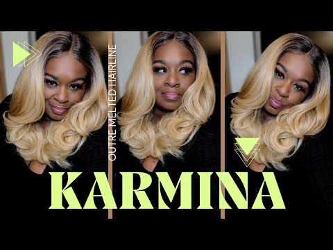 How To Slay A Lace Front Wig/Melt Lace/Contour Hairline/Create
