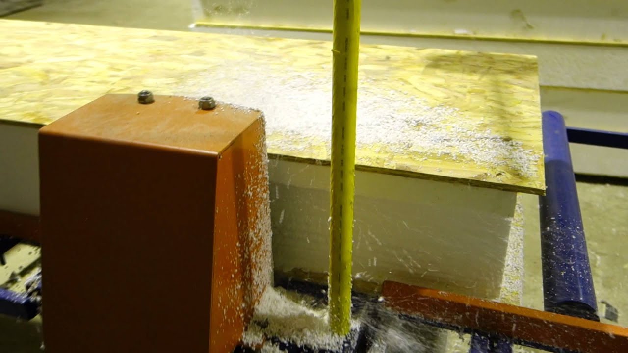 Станок для производства СИП панелей. - YouTube