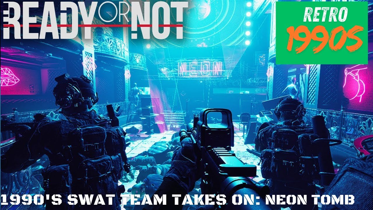 Real SWAT Commander Plays Ready or Not | Neon Tomb | WIN or FUBAR