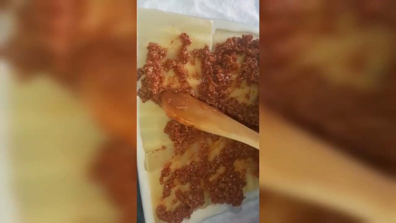 #اشهى طريقة لعمل لازانيا باللحم المفروم والجبن طعم ولا أروع