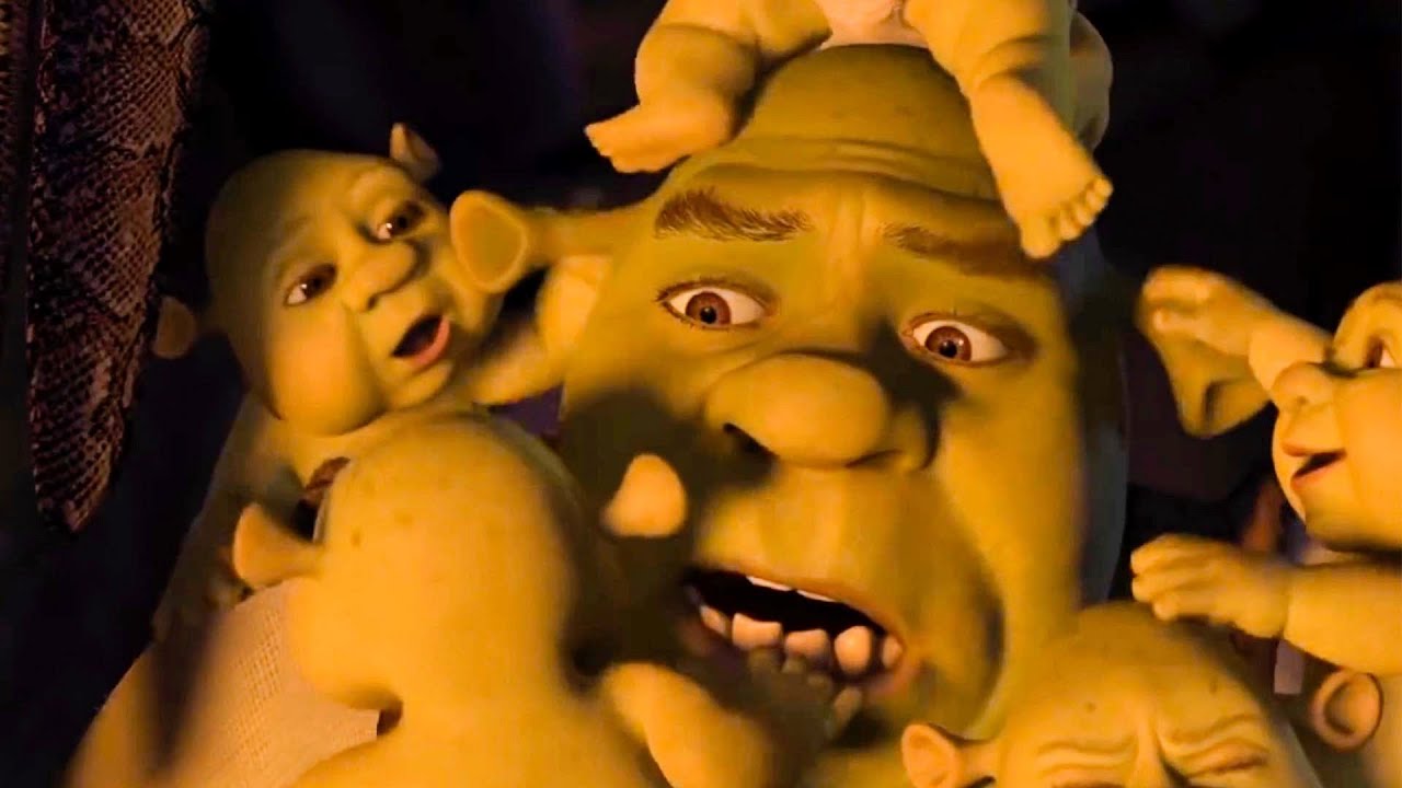 shrek 3 babies