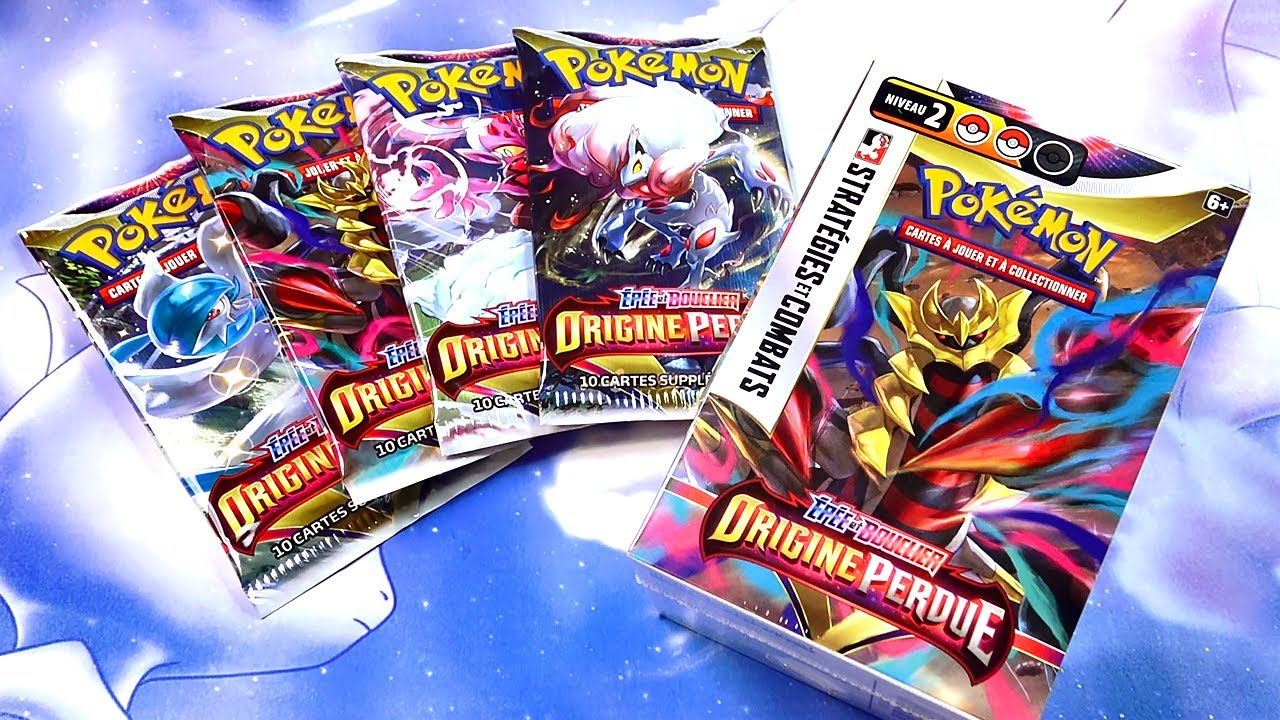 Golgopathe – Carte Pokémon 107/196 Holo Ou Reverse (aléatoire) – Coffret Myboost 10 Cartes – Origine Perdue (Épée & Bouclier 11)