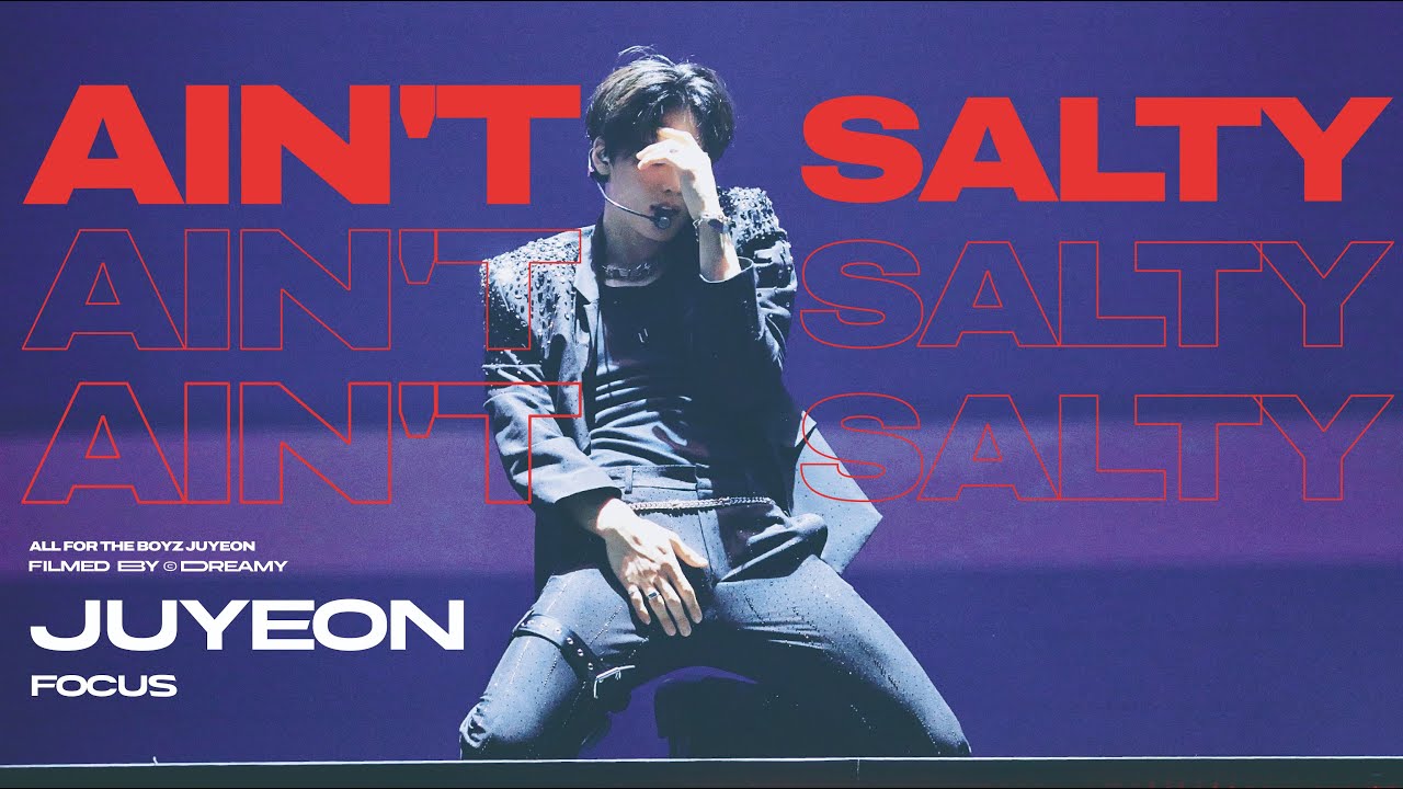 [4K]THE BOYZ-Ain't Salty (JUYEON FANCAM Focus) THE BLAZE 더보이즈 주연 직캠 250808-250810