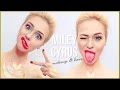 МАЙЛИ САЙРУС Прическа и Макияж / Miley Cyrus Makeup and Hair Tutorial Настя Райли