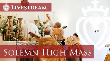Solemn High Mass -First Sunday in Advent - 11/28/21- St. Thomas Aquinas Seminary