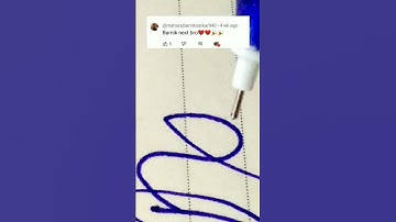 Lettering my subscriber name #comment #yourname #subscriber #asmrsound #calligraphy #lettering #easy