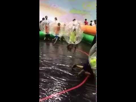 キッズ向け バブルサッカー 大会 Youtube