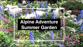 Feel the Switzerland's Alpine Adventure Summer Interpretation in the Flower Garden