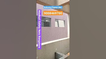 Balcony Pigeon Net 9008469700 #netting #birdnetting #safetynetting #balconynet #mesh #net #