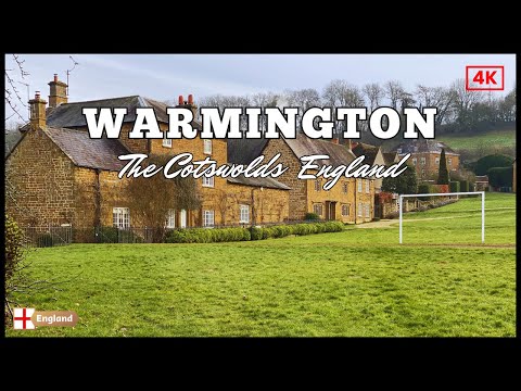 The Cotswolds - English Village Walk 4k