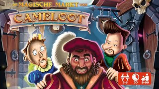 De Magische Markt van Cameloot speluitleg (Door Bord voor je Kop) - 999 Games