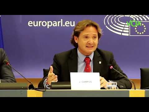 Jorge Campos en el Parlamento europeo sobre el escándalo de las menores tuteladas de Baleares