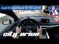 Audi A5 Sportback 40 TDI (2019) - POV City Drive
