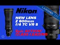 Nikon Z 600mm f/4 With 1.4x Teleconverter Announced Also Nikon Remote Grip For Z | Matt Irwin