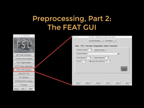 fMRI Short Course #4b: Preprocessing Part 2- The FEAT GUI