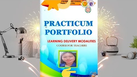 LDM2 PRACTICUM PORTFOLIO WITH ANNOTATIONS