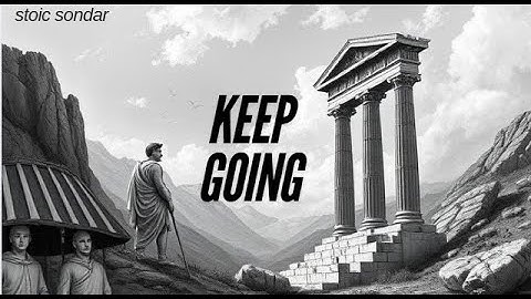 8 Stoic Ways to Keep GOING During HARD  TOUGH DAYS  by Marcus Aurelius (a must watch of stoicsm)