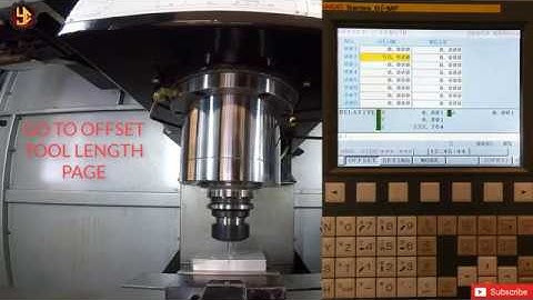 CNC Mill Setting Tool Offset