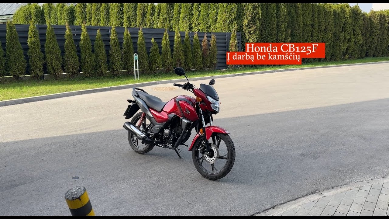 Linelis Ride S02E02. Motociklo Honda CB125F apžvalga. Motociklas neturintiems teisių.