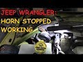 Jeep Wrangler: Horn Quit Working