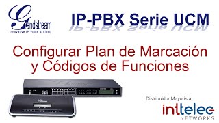 3.- Grandstream Ip-Pbx Serie Ucm, Configurar Plan De Marcación Y Códigos De Funciones