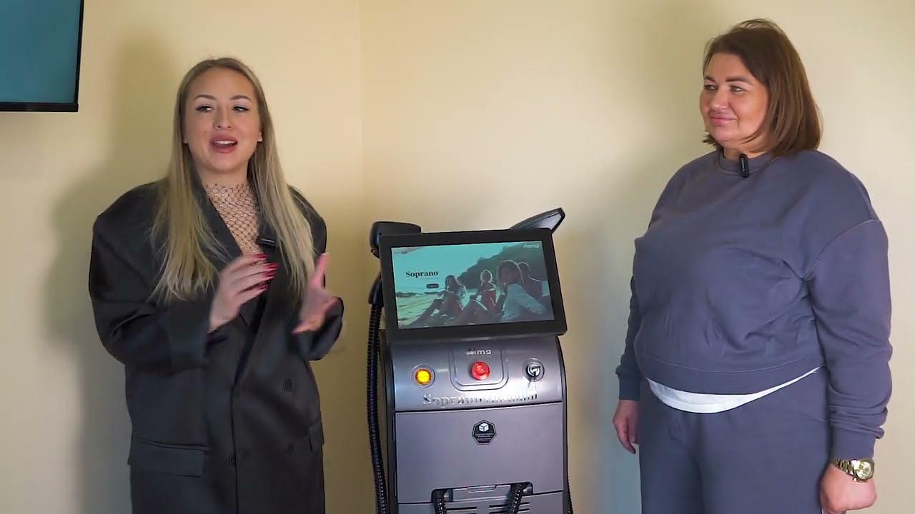 Лазерная эпиляция - Soprano Titanium обучение.