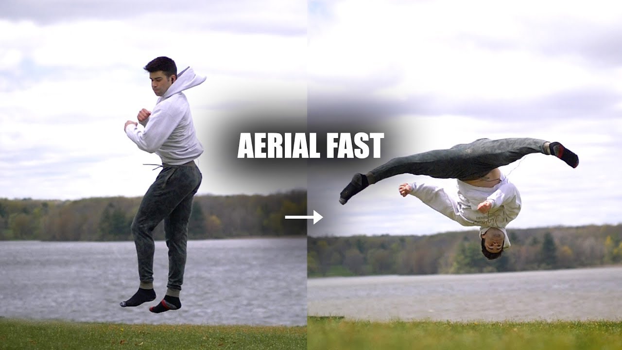 How to Aerial Fast by turning A 360 into a No Handed Cartwheel