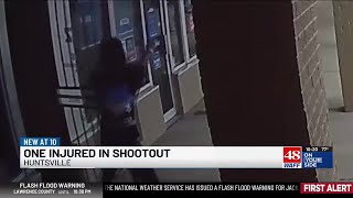 Shocking footage shows 1 person injured in Huntsville shooting on University Drive