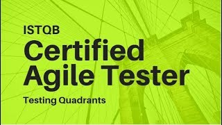 ISTQB-AT | Testing Quadrants
