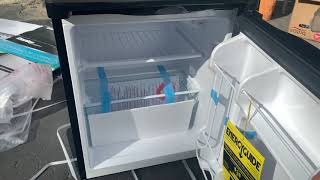 NEW Danby Designer Stainless Steel Mini Fridge Review in 4k, Office and College Dorm