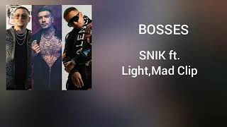 Snik  x Light X Mad clip - Bosses ( Unreleased Audio )