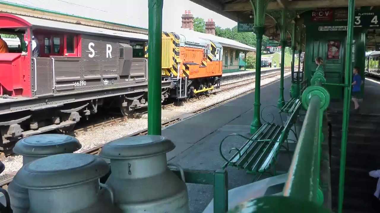 Diesel 09 spoil train to Ardingly