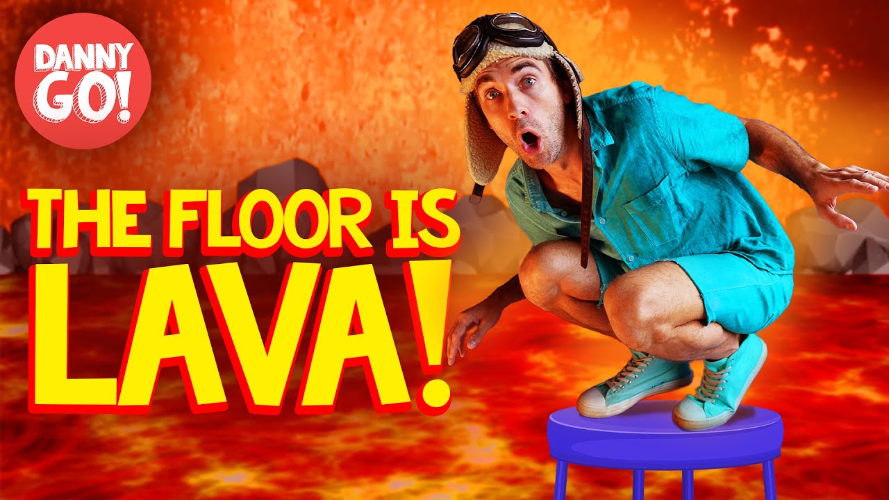 The Floor is Lava Dance   Danny Go Kids Brain Break Activity Songs