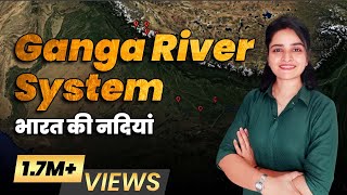 Rivers of India (भारत की नदियां) PART 2 - Ganga River System (गंगा नदी प्रणाली) | Parcham Classes